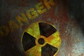 Radioactive sign Royalty Free Stock Photo