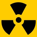 Radioactive sign