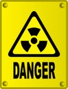 Radioactive sign