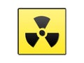 Radioactive symbol Royalty Free Stock Photo