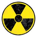 Radioactive symbol Royalty Free Stock Photo