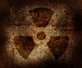 Radioactive symbol Royalty Free Stock Photo
