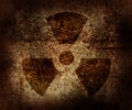 Radioactive symbol Royalty Free Stock Photo