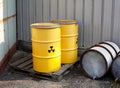 Radioactive waste Royalty Free Stock Photo