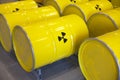 Radioactive waste Royalty Free Stock Photo