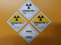 Radioactive zone Royalty Free Stock Photo