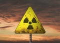 Radioactivity Sign Royalty Free Stock Photo