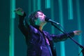 Radiohead - Thom Yorke Royalty Free Stock Photo