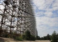 Radiolocation station Duga 3, Chornobyl zone Royalty Free Stock Photo
