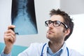 Radiologist exam Royalty Free Stock Photo