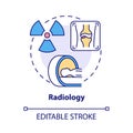 Radiology concept icon