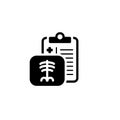 Radiology and Medical Services Flat Icon
