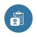 Radiology and Medical Services Flat Icon