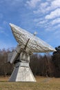 Radiotelescope focus to the sky