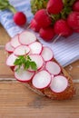 Radish bread Royalty Free Stock Photo