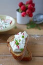 Radish bread Royalty Free Stock Photo