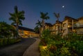 Radisson Blu Resort Fiji night Royalty Free Stock Photo