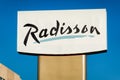 Radisson Hotel Exterior Sign and Trademark Logo