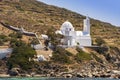 Raditional Orthodox church at Ios village.Cyclades Islands. Greece.