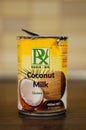 Radix Bis Coconut milk Royalty Free Stock Photo