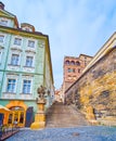 Radnicke Schody Radnicke Stairs Street, Hradcany, Prague, Czech Republic