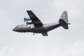 RADOM, POLAND - AUGUST 26, 2017 : Polish Air Force Lockheed C-13 Royalty Free Stock Photo