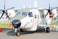 PZL M28 Bryza on Radom Airshow, Poland Royalty Free Stock Photo