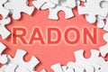Radon text - Problems, strategy and solution concept in jigsaw puzzle shape