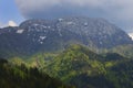 Raduha Mountain seen from Podolseva. Kamnik Savinja Alps, Slovenia, Europe Royalty Free Stock Photo