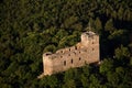 Radyne castle - air photo