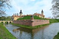 Radziwill palace in Niasvizh, Belarus