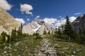 Rae Glacier and Elbow Lake