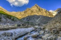 Rae Glacier and Elbow Lake