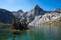 Rae Lakes on the John Muir Trail Royalty Free Stock Photo