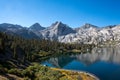 Rae Lakes on the John Muir Trail Royalty Free Stock Photo