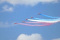 RAF aerobatic team Red Arrows Royalty Free Stock Photo