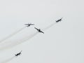 RAF Blades Performing at Dunsfold Royalty Free Stock Photo