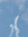 RAF Blades Performing at Dunsfold Royalty Free Stock Photo