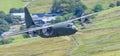 RAF C130 Hercules aircraft Royalty Free Stock Photo