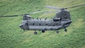 RAF Chinook helicopter Royalty Free Stock Photo