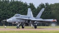 Finnish Air Force F-18 Fighter Jet Royalty Free Stock Photo