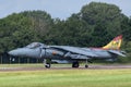 Spanish Navy Harrier Jet Royalty Free Stock Photo