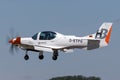 Grob Aerospace G-120TP training aircraft D-ETPG. Royalty Free Stock Photo