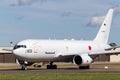 Japan Air Self-Defense Force JASDF Boeing KC-767J aerial tanker aircraft 97-3603. Royalty Free Stock Photo