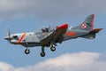 Polish Air Force PZL-Okecie PZL-130 TC-1 Orlik turboprop, single engine, two seat trainer aircraft.