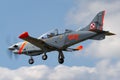 Polish Air Force PZL-Okecie PZL-130 TC-1 Orlik turboprop, single engine, two seat trainer aircraft. Royalty Free Stock Photo