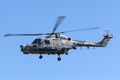 Royal Navy Fleet Air Arm Westland WG-13 Lynx HAS.2 Naval helicopter XZ723.