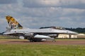 Royal Norwegian Air Force Luftforsvaret General Dynamics F-16AM fighting falcon fighter aircraft. Royalty Free Stock Photo