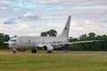 United States Navy USN Boeing P-8A Poseidon Maritime patrol and Anti-Submarine warfare aircraft. Royalty Free Stock Photo