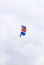 The RAF Falcons Parachute Display Team Royalty Free Stock Photo